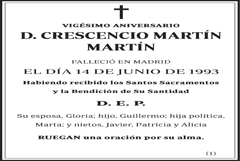 Crescencio Martín Martín